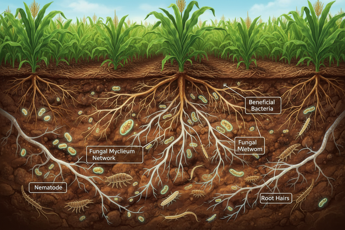 The Hidden World Below: Soil Microbiome and Agricultural Productivity