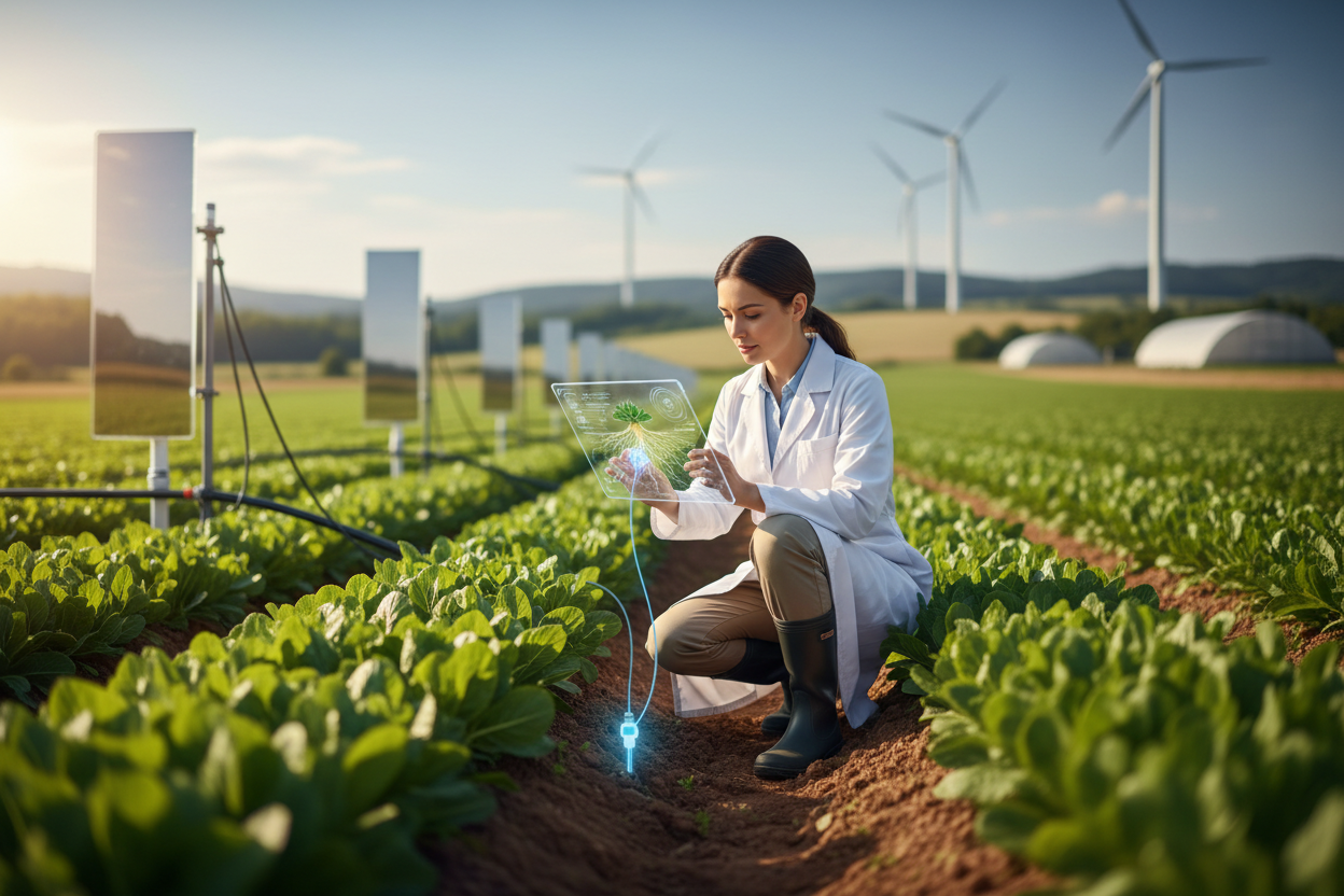 The Future of Sustainable Farming: How Biotechnology is Revolutionizing Agriculture
