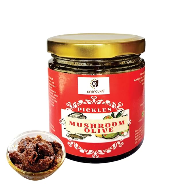 NABAGUNA Mushroom Olive Pickle