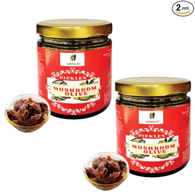 NABAGUNA Mushroom Olive Pickle
