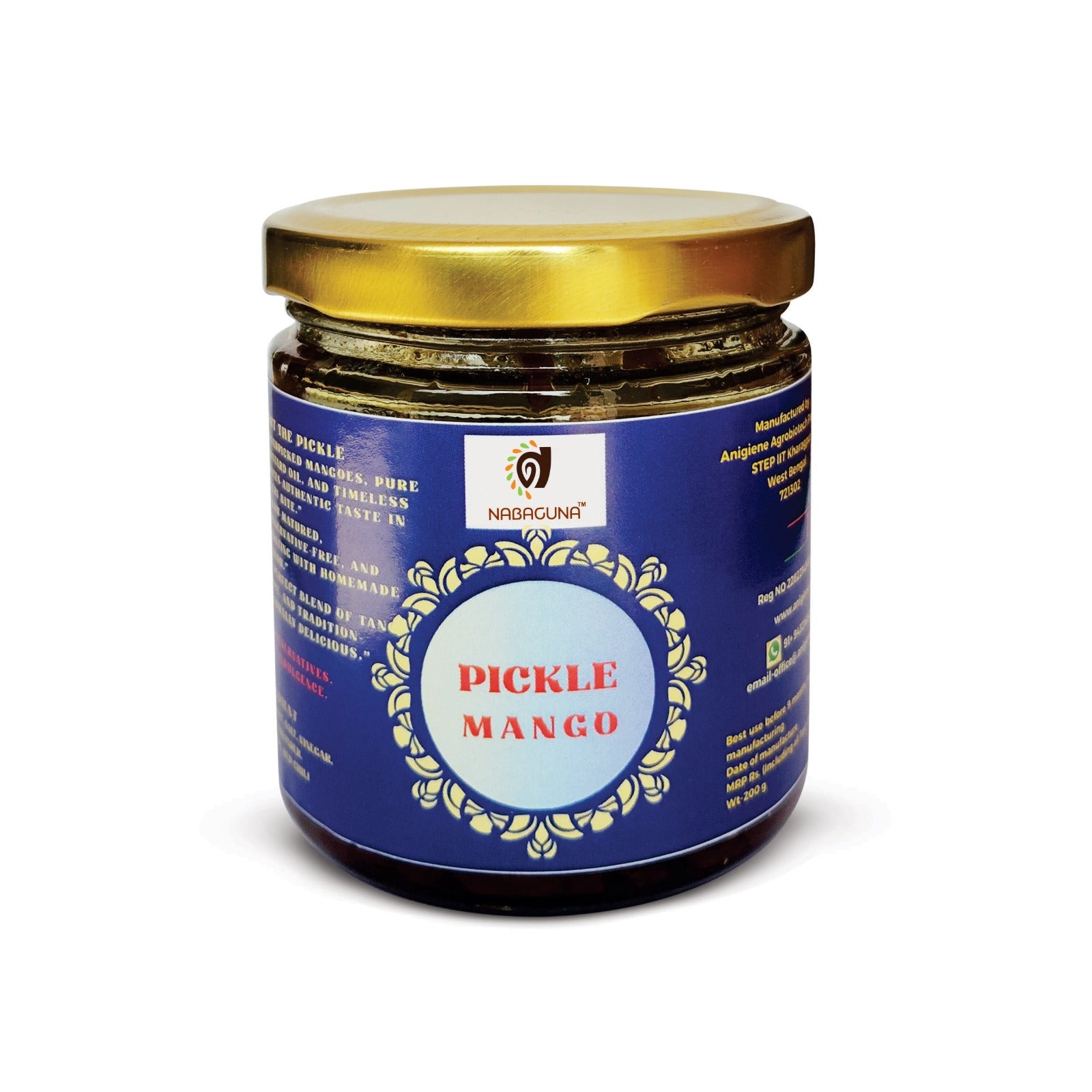 NABAGUNA Mushroom Mango Pickle