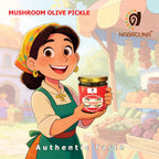 NABAGUNA Mushroom Olive Pickle